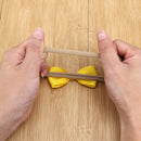 10pcs Children's Nylon Hairbands Bowknot Headwear Elastic Headbands