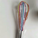 Silicone Mini Whisk Wisk Stainless Steel Handle Home Kitchen Baking Durable QKA