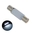 4x HID 3-SMD 31mm 6641 White Fuse LED Bulbs Vanity Mirror Light Sun Visor Lamp