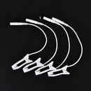 2pcs 2.0mm ear pain relief clip tens electrode lead wire connecting cable PB TO