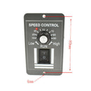 12V 24V 36V 48V 6A Dc Motor Speed Controller Adjustable Reducer Control Swi