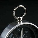 Pocket Watch Style Outdoor Hiking Camping Navigation Tool Compass Ring Keychain