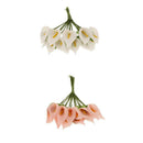 Pack 288 Artificial Calla Lily Flower Real Touch Foral Wedding Decor