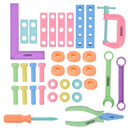 Children Kids Jigsaw Assembling Building Blocks Baby Early Educational Toys