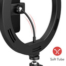 10.2 inch LED Selfie Ring Light Dimmable Desktop Phone Photo Video Lighting