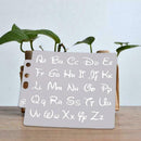 Alphabet Letter Stencils Template Painting Scrapbooking Embossing DIY Album D9X1