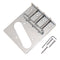 3 String Saddle Top Loader Bridge For  Electric Guitar Replacement Parts