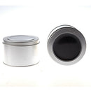 2 Round Metal Jewelry Watch Gift Box Case 3.54x3.54x2.36" HOT J5B1