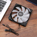 RF-120 Super Silent RGB LED PWM Control Computer Case Cooling Fan 120mm