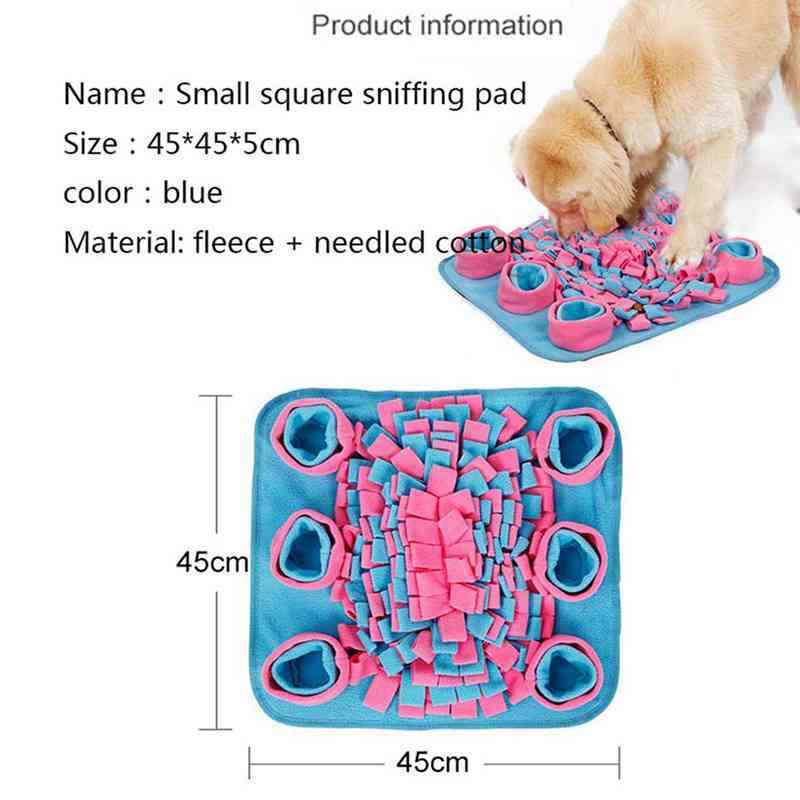 Dog Snuffle Feeding Mat Washable Pet Training Mat Sniffing Soft Fleece Pad