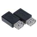 1Pc USB 2.0 A female to micro USB 5 pin female data adapter convertor  Z