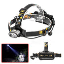 USB T6 Headlamp LED Focus Head Light SelfDefense Camp Lamp Outdoor Headlight M&O