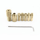 2 Sets Collet Nut Kit Quick Change Tools Part Power Rotary 2.0mm 33*9.3mm