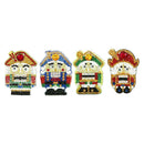 4pcs DIY Soldier Full Drill Special Shaped Diamond Painting Bag Keychains