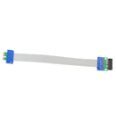 MagiDeal PCIE Micro Express 1X to 1X F/M Riser Card Flexible Extender Cable