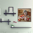 5D DIY Full Drill Diamond Painting Hedgehog Cross Stitch Embroidery Kit