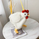 Women Girls Shoulder Handbag Cute Chicken Crossbody Purse May Bag