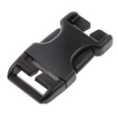 Plastic Side Release Buckle Loop Clips for Strap Backpack Bags Webbing 25mm