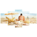 5pcs 5D DIY Full Drill Diamond Painting Beach Cross Stitch Mosaic Craft Kit