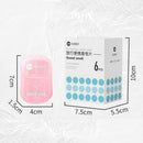 120Pcs Mini Soap Tablets Bath Cleaning Soap Sheet Paper New Soap E3E1