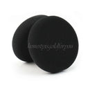 Durable Black  Earphones Cover Ear Pads For GRADO SR60 SR80 SR125 Earpads Foam