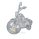 Motobike Metal Cutting Dies Stencil Scrapbook Paper Cards Craft Embossing DIY A