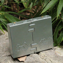 Portable Alcohol Stove Heater Stainless Steel Camping Spirit Burner Cooker