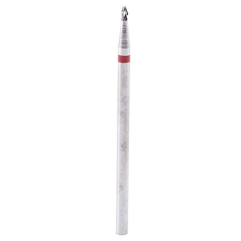 Nail Art Electric Carbide Cylinder Cuticle File Drill Bit Manicure Pedicure K3Y7