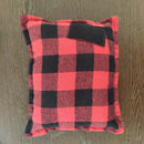 Newborn Costume Photo Prop Baby Hat Pants Knitted Black Red Lattice Outfits