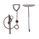 Free the Ring IQ Metal Wire Puzzle Brain Teaser Game Kids Educational Toys