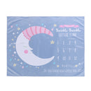 Cartoon Moon Little Stars Printing Background Backdrop Newborn Photography Props