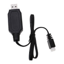 4.2V 54cm Black USB Charging Cable for WPL B14K B24K C14K C24K B16K B36K