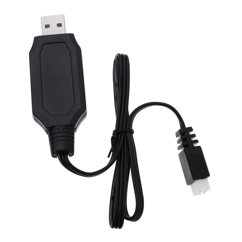 4.2V 54cm Black USB Charging Cable for WPL B14K B24K C14K C24K B16K B36K