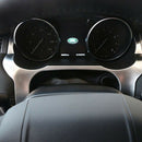 Car Interior Front Dashboard Edge Cover Frame Trim ABS Chrome Accessories f