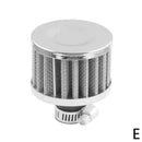 12mm Carbon Car Oil Cold Air Intake Crank Case Turbo Vent Breather Pretty X1N1