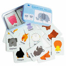Baby Infant 32pcs Flash Card Jigsaw cognition puzzle Shape Matching Puzzle