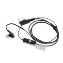 Universal 2 Pin Headset Earphone K Head Connector Earpiece With Micphone  For