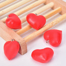 10pcs/lot Heart Charms Pendant DIY Earrings Bracelet Findings Jewelry Maki BX
