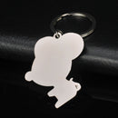 Fashion Mouse Key Chain Animal Bag Keyring Car Accessories Keyring Pendant Gif_