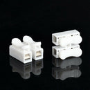 30X Electrical Cable Connectors Quick Splice Lock Wire Terminals Self Locking LJ