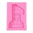 Chocolate Cake Mold Number Mould Silicone Fondant Baking Decortaion Tool