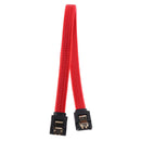 2x 10inch SATA 3 6GB High Quality Locking Serial ATA HDD SSD Data Cable Lead