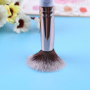 Marbling Pattern Foundation Powder Blush Makeup Brush Flame Brushes (White)