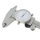 Stainless 0-150mm/0-6'' Dial Caliper, Vernier Caliper 4 Way Gauge Micrometer