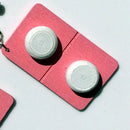 Fashion Cute Wooden Capsule Drop Earrings Funny Lovely Pills Medicine Dangl V7O3