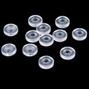 50PCS Anti-Pain Earrings Pad Ear Clip Silicone Cushions DIY Jewelry Findings ME