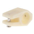 White Nylon Jaw Slide Bimini Top Clamp Fitting Fits 7/8" 22mm Tube/Pipe