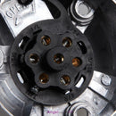 7 PIN ROUND PLUG FEMALE METAL CARAVAN TRAILER PART BOAT