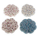 Fabric Coated Pumpkin Shaped Pin Cushion Needles Holder for DIY Sewing Craft