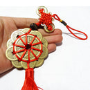 Feng Shui Mystic Knot 10 Chinese Lucky Coins Cures Home Career Health Wealth  JR